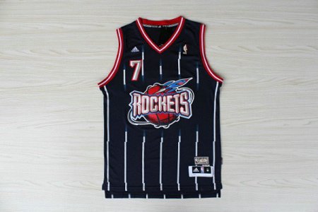 Maillot De Basket Houston Rockets Jeremy Shu-How Lin 7 Engrener Fans Edition Retro